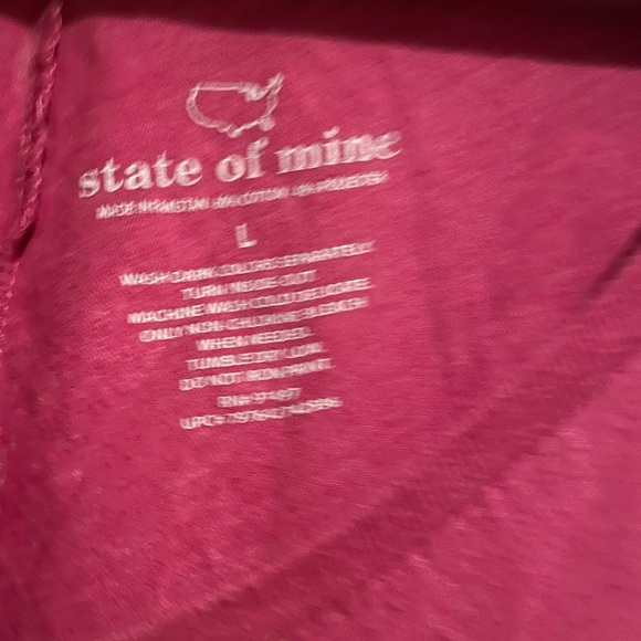 Women’s pink large Kansas state v-neck t-shirt - Picture 3 of 4